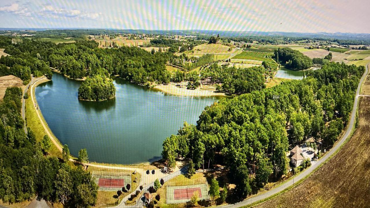 Gite 3 Etoiles Avec Piscine Dordogne Minzac Esterno foto