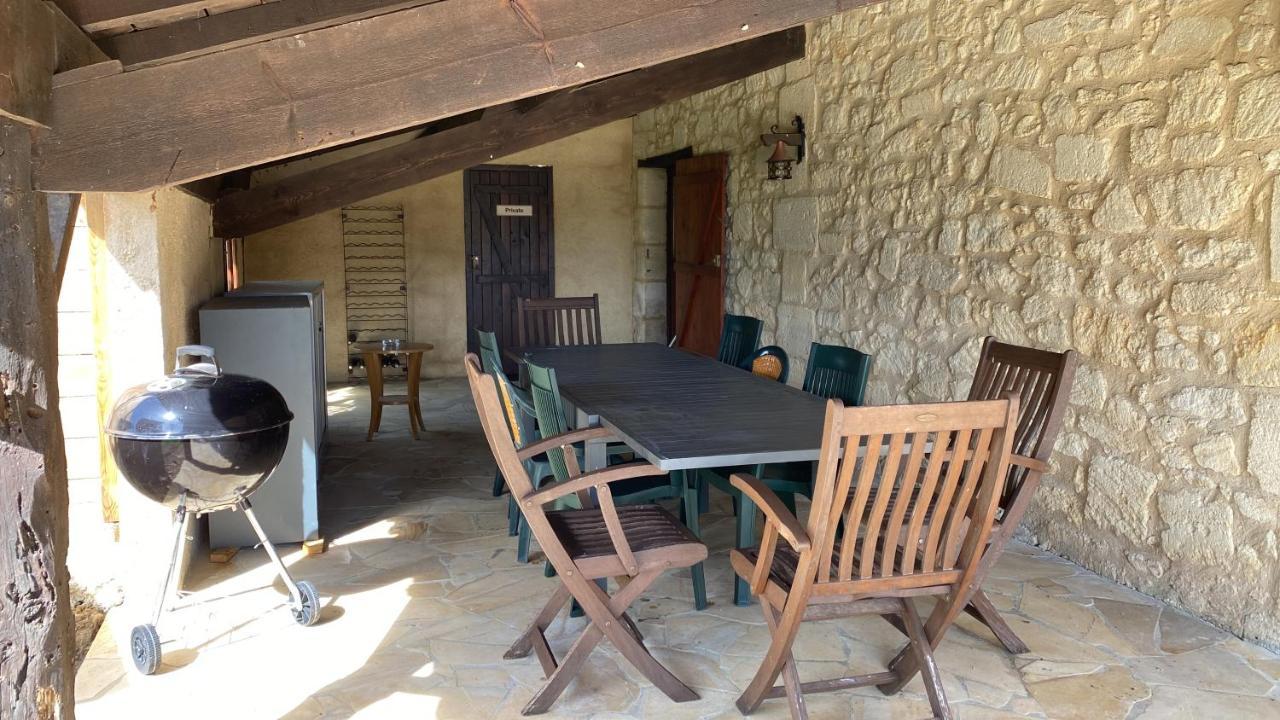 Gite 3 Etoiles Avec Piscine Dordogne Minzac Esterno foto
