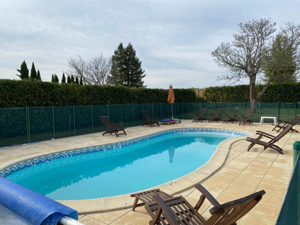 Gite 3 Etoiles Avec Piscine Dordogne Minzac Esterno foto